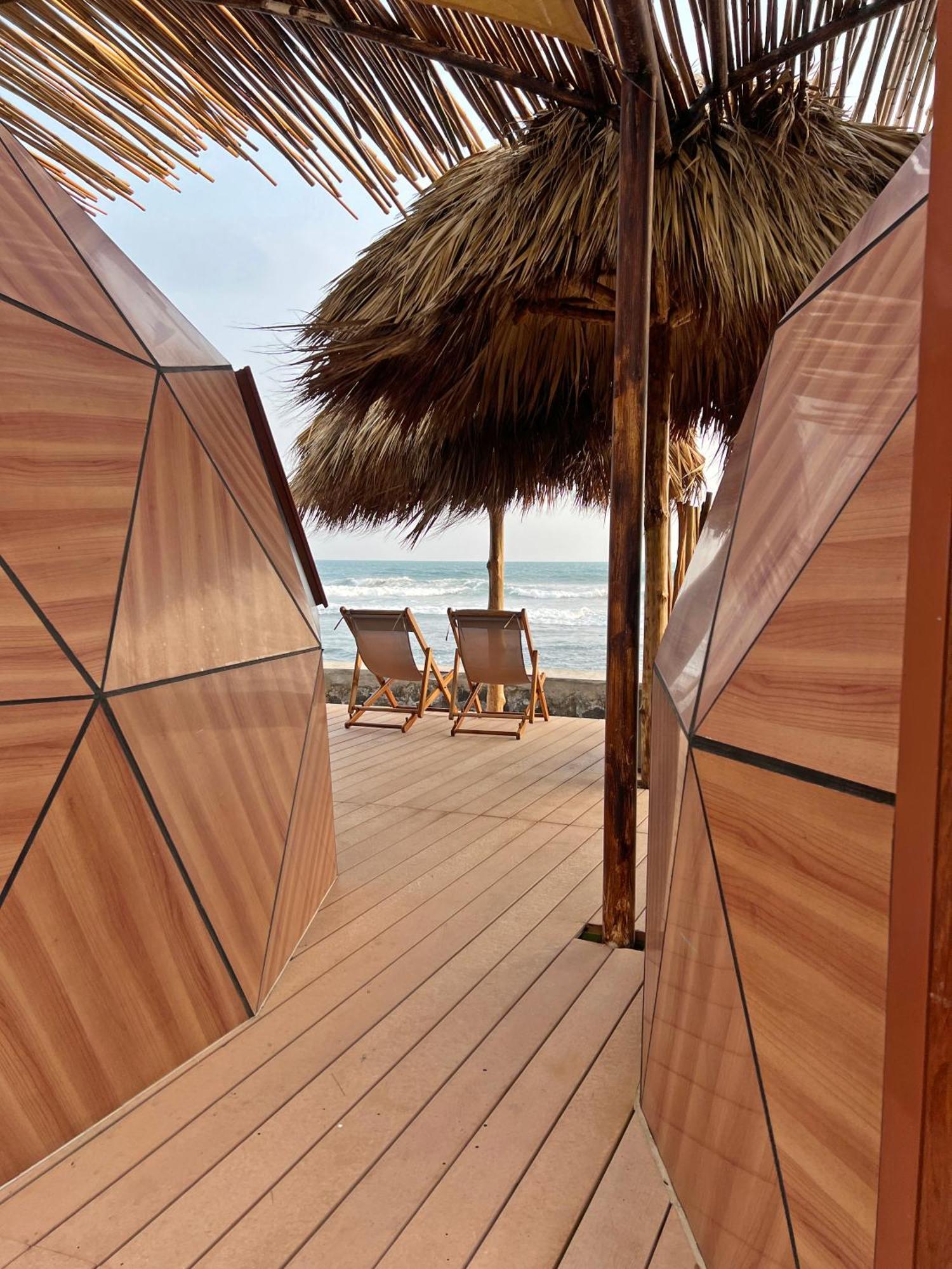Almare Zonte - Beachfront Glamping Hotel El Zonte Eksteriør billede