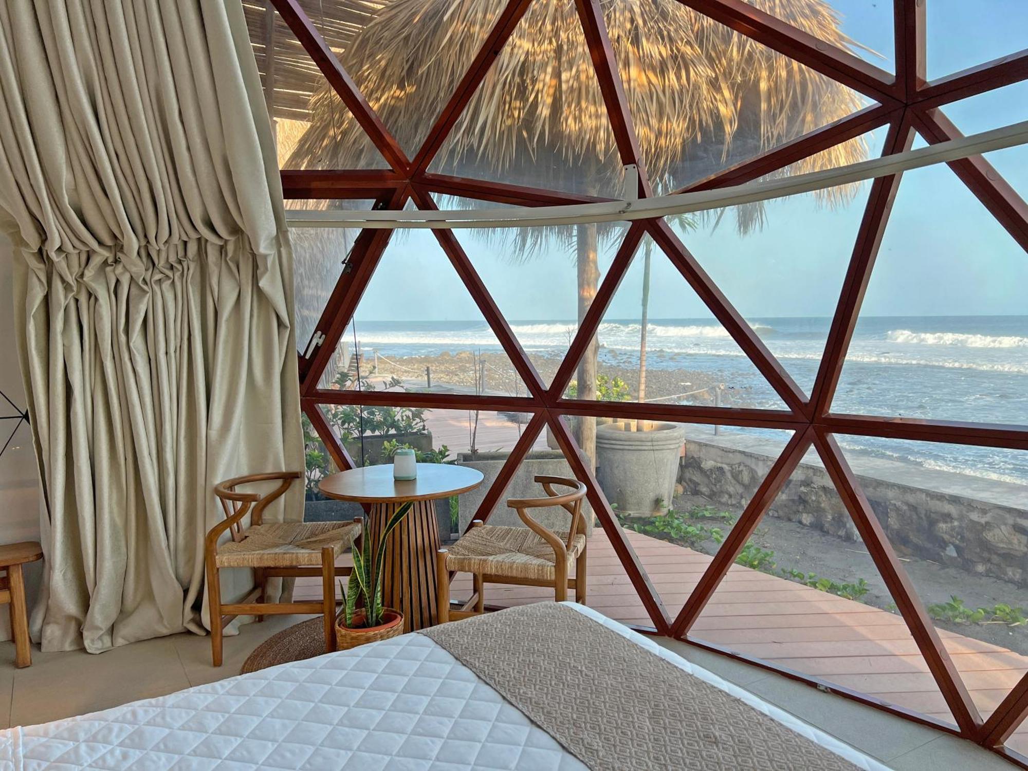Almare Zonte - Beachfront Glamping Hotel El Zonte Eksteriør billede