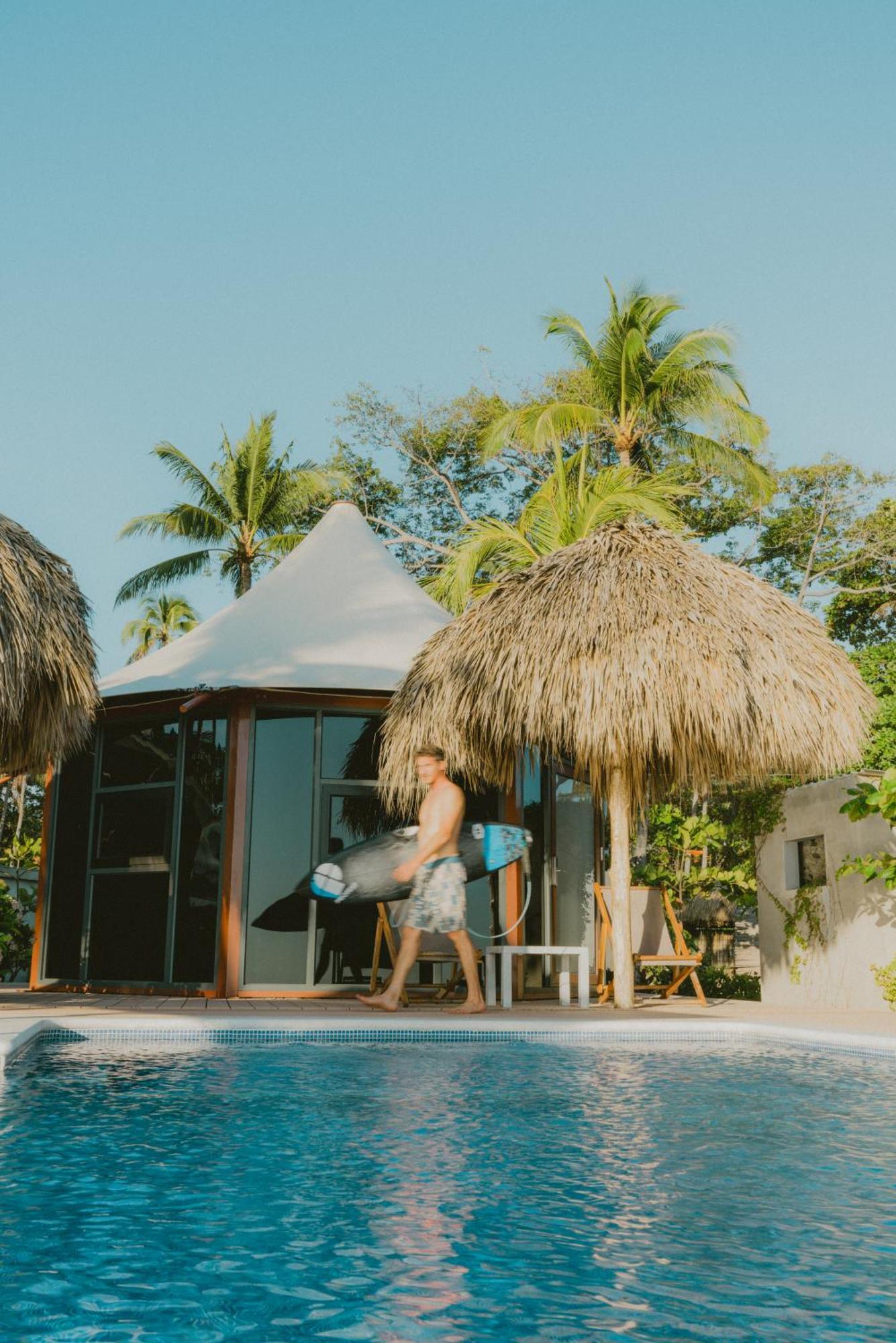 Almare Zonte - Beachfront Glamping Hotel El Zonte Eksteriør billede