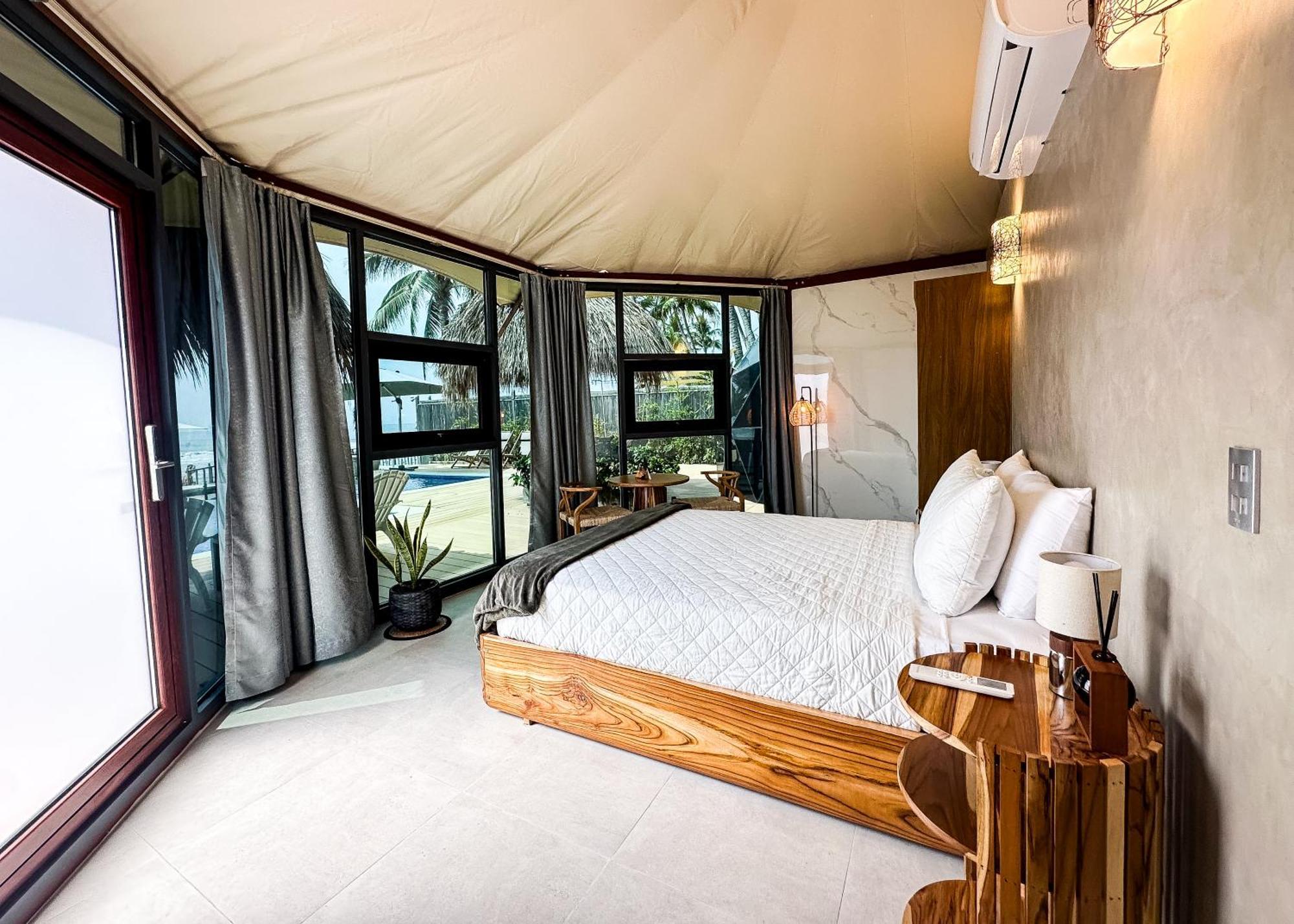 Almare Zonte - Beachfront Glamping Hotel El Zonte Eksteriør billede